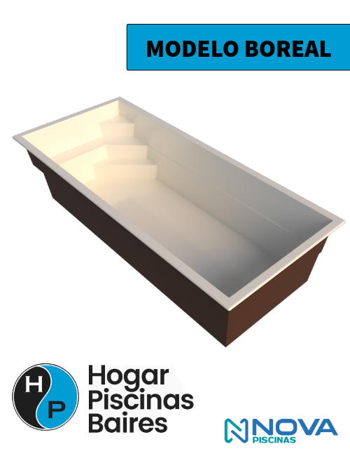 Modelos piscina boreal Beige