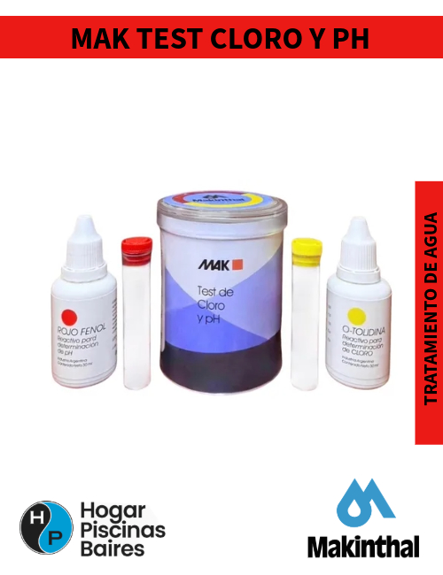 Mak Test Cloro y pH